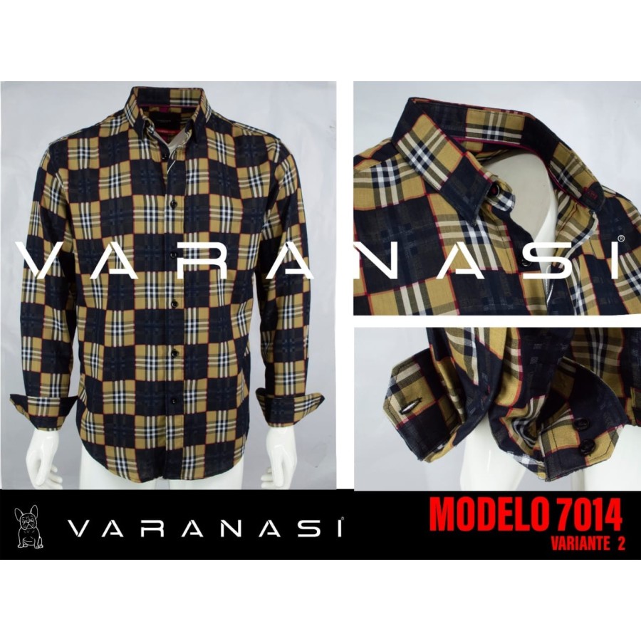 CAMISA CABALLERO MANGA LARGA VARANASI