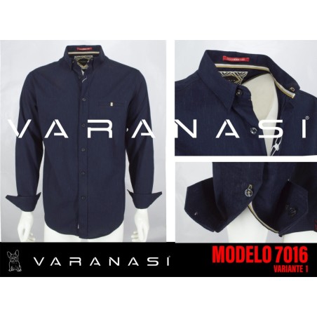 CAMISA CABALLERO MANGA LARGA VARANASI