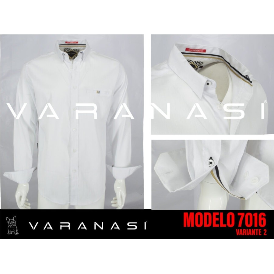 CAMISA CABALLERO MANGA LARGA VARANASI