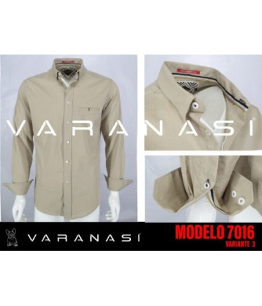 CAMISA CABALLERO MANGA LARGA VARANASI