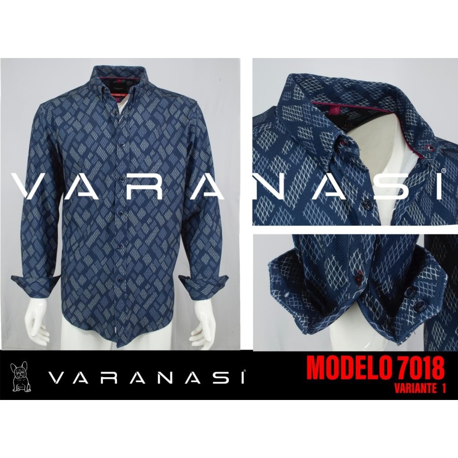 CAMISA CABALLERO MANGA LARGA VARANASI