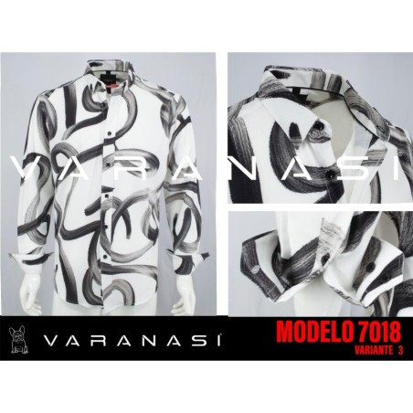 CAMISA CABALLERO MANGA LARGA VARANASI