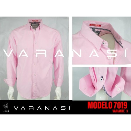 CAMISA CABALLERO MANGA LARGA VARANASI