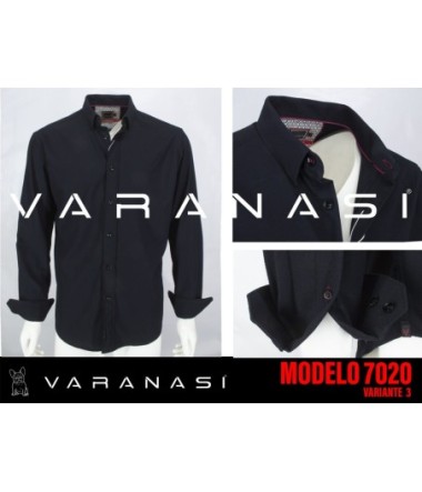 CAMISA CABALLERO MANGA LARGA VARANASI