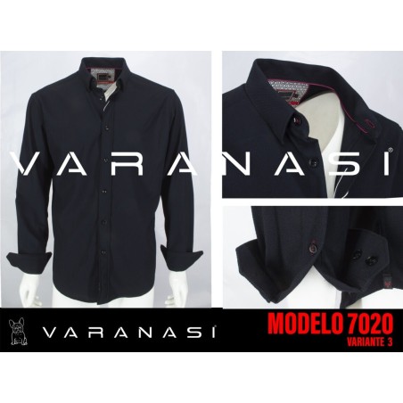 CAMISA CABALLERO MANGA LARGA VARANASI