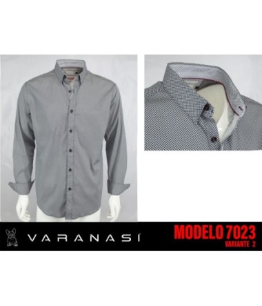 CAMISA CABALLERO MANGA LARGA VARANASI