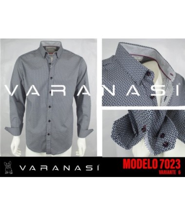 CAMISA CABALLERO MANGA LARGA VARANASI