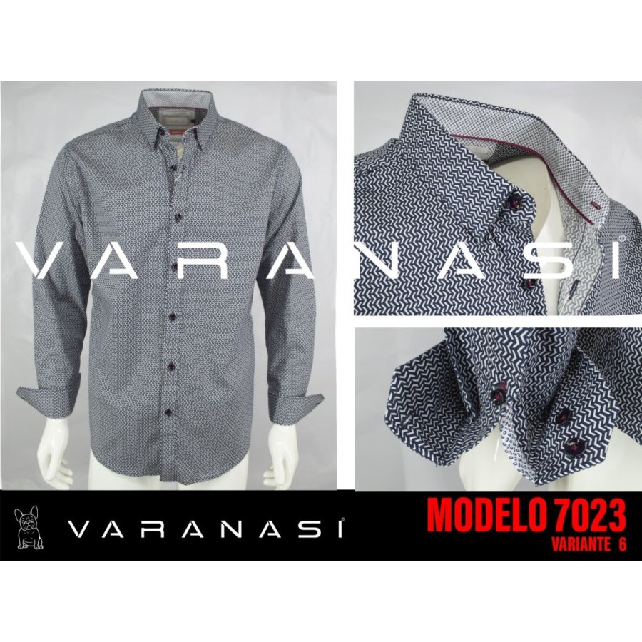 CAMISA CABALLERO MANGA LARGA VARANASI
