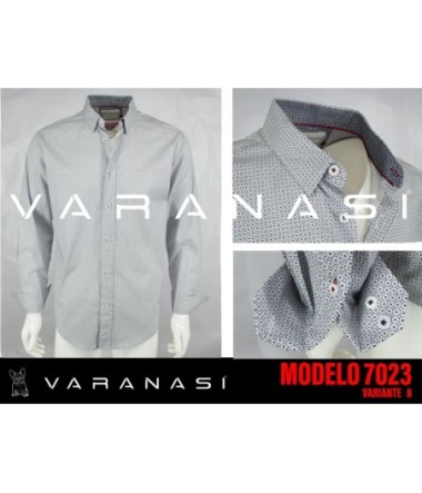 CAMISA CABALLERO MANGA LARGA VARANASI