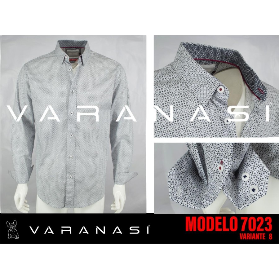 CAMISA CABALLERO MANGA LARGA VARANASI