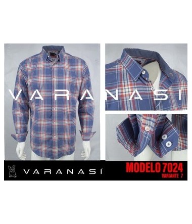 CAMISA CABALLERO MANGA LARGA VARANASI