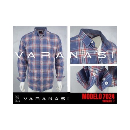 CAMISA CABALLERO MANGA LARGA VARANASI