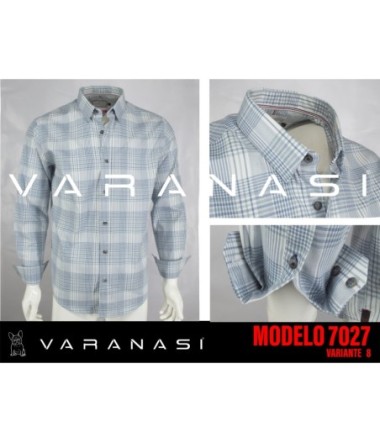 CAMISA CABALLERO MANGA LARGA VARANASI