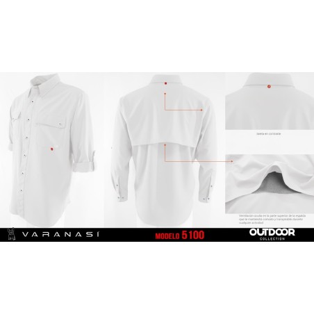 CAMISA OUTDOOR DRYFIT MANGA LARGA