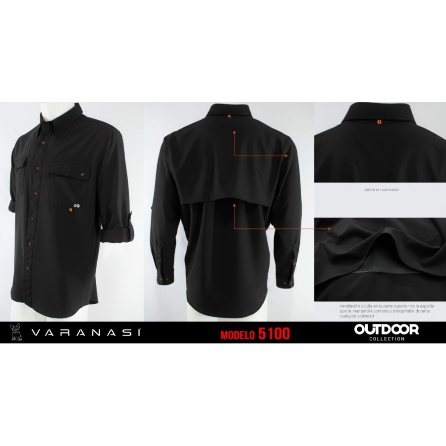 CAMISA OUTDOOR DRYFIT MANGA LARGA
