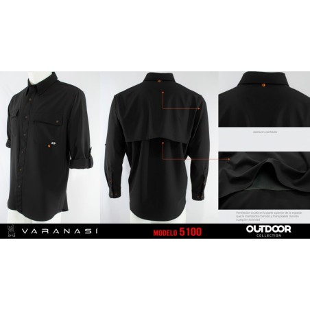 CAMISA OUTDOOR DRYFIT MANGA LARGA
