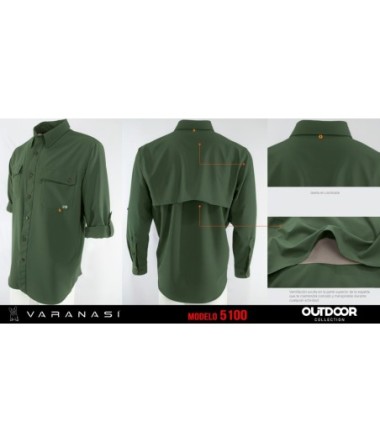 CAMISA OUTDOOR DRYFIT MANGA LARGA