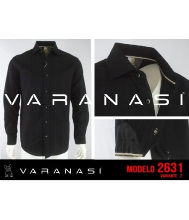 CAMISA CABALLERO MANGA LARGA VARANASI