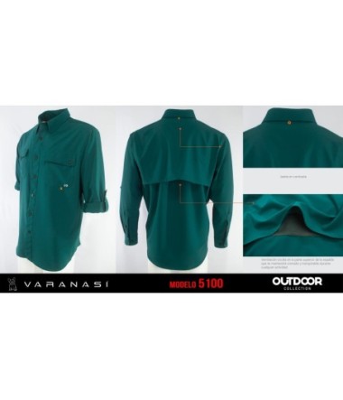 CAMISA OUTDOOR DRYFIT MANGA LARGA