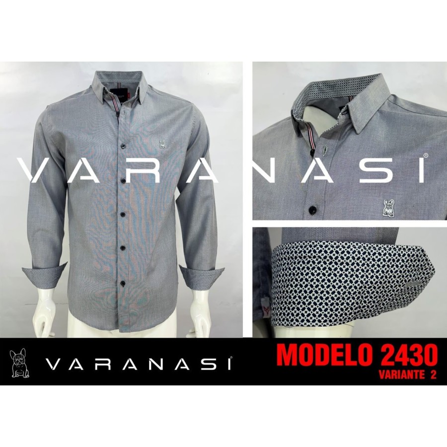 CAMISA CABALLERO MANGA LARGA VARANASI CAMISA CABALLERO MANGA LARGA VARANASI