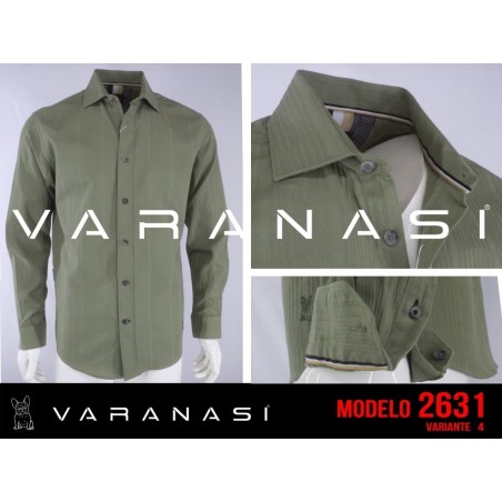 CAMISA CABALLERO MANGA LARGA VARANASI