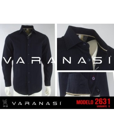 CAMISA CABALLERO MANGA LARGA VARANASI
