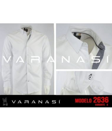 CAMISA CABALLERO MANGA LARGA VARANASI