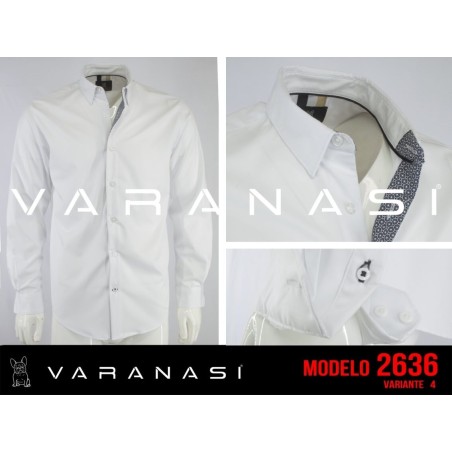CAMISA CABALLERO MANGA LARGA VARANASI
