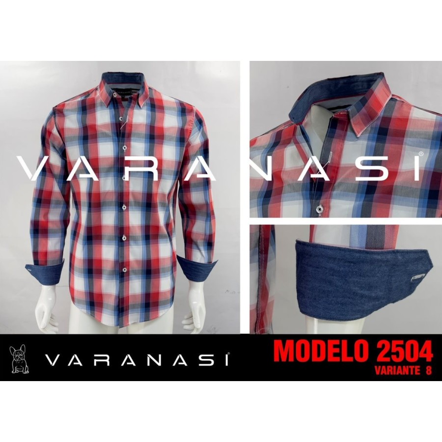 CAMISA CABALLERO MANGA LARGA VARANASI CAMISA CABALLERO MANGA LARGA VARANASI