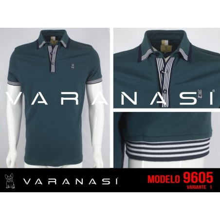 PLAYERA TIPO POLO TELA IMPORTADA