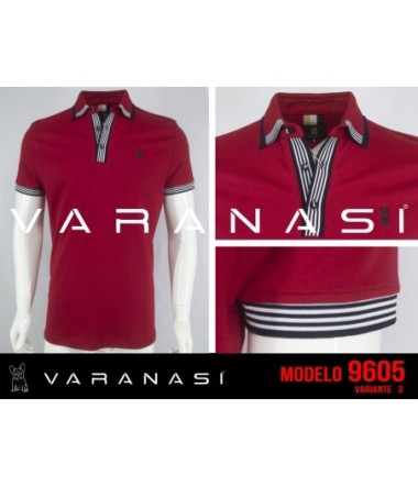 PLAYERA TIPO POLO TELA IMPORTADA