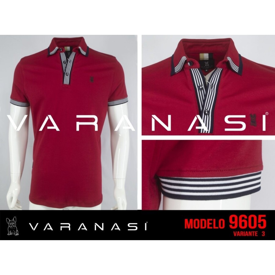 PLAYERA TIPO POLO TELA IMPORTADA