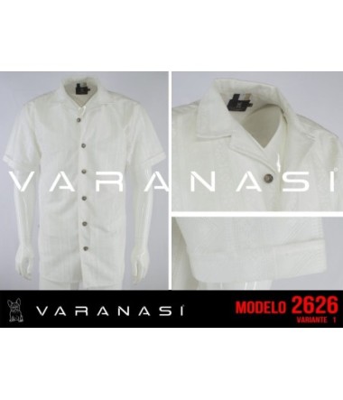 CAMISA CABALLERO MANGA CORTA VARANASI