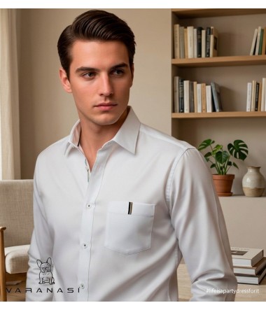 CAMISA CABALLERO MANGA LARGA VARANASI