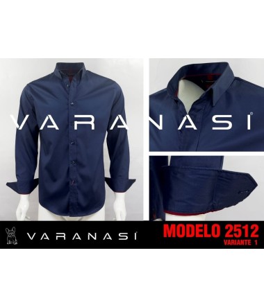 CAMISA CABALLERO MANGA LARGA VARANASI