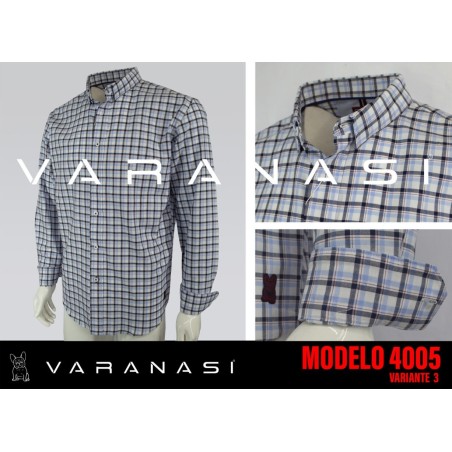 CAMISA CABALLERO MANGA LARGA VARANASI