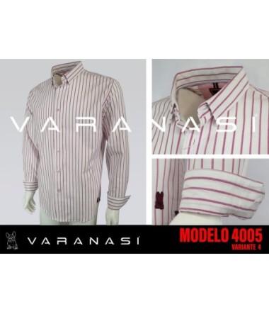 CAMISA CABALLERO MANGA LARGA VARANASI