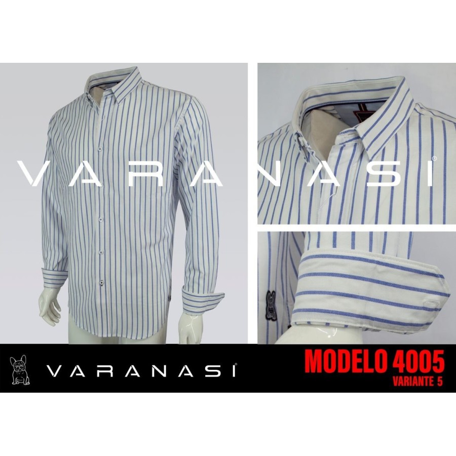 CAMISA CABALLERO MANGA LARGA VARANASI