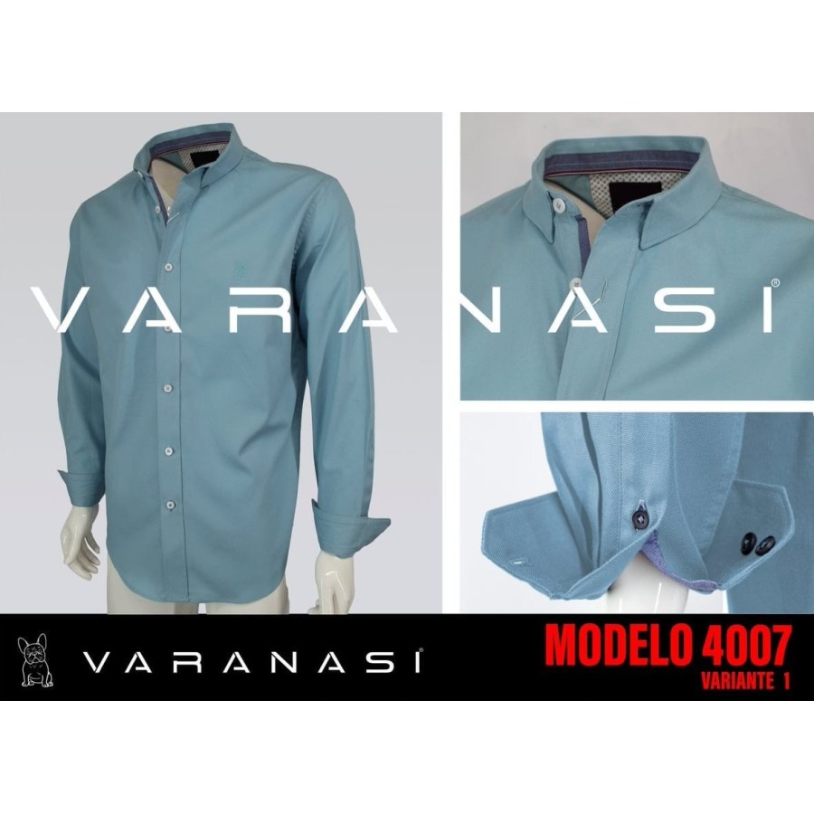 CAMISA CABALLERO MANGA LARGA VARANASI