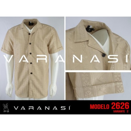 CAMISA CABALLERO MANGA CORTA VARANASI