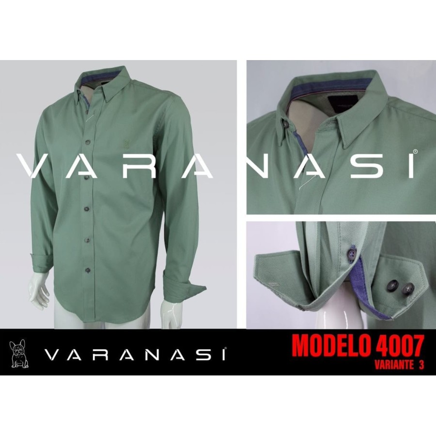 CAMISA CABALLERO MANGA LARGA VARANASI