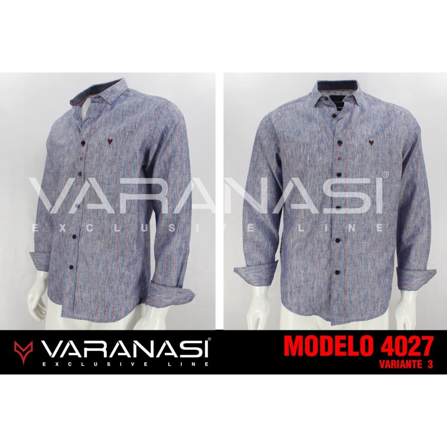 CAMISA CABALLERO MANGA LARGA VARANASI