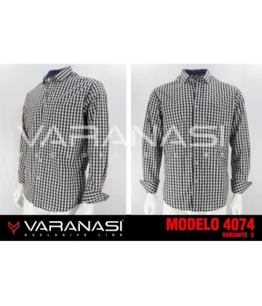 CAMISA CABALLERO MANGA LARGA VARANASI