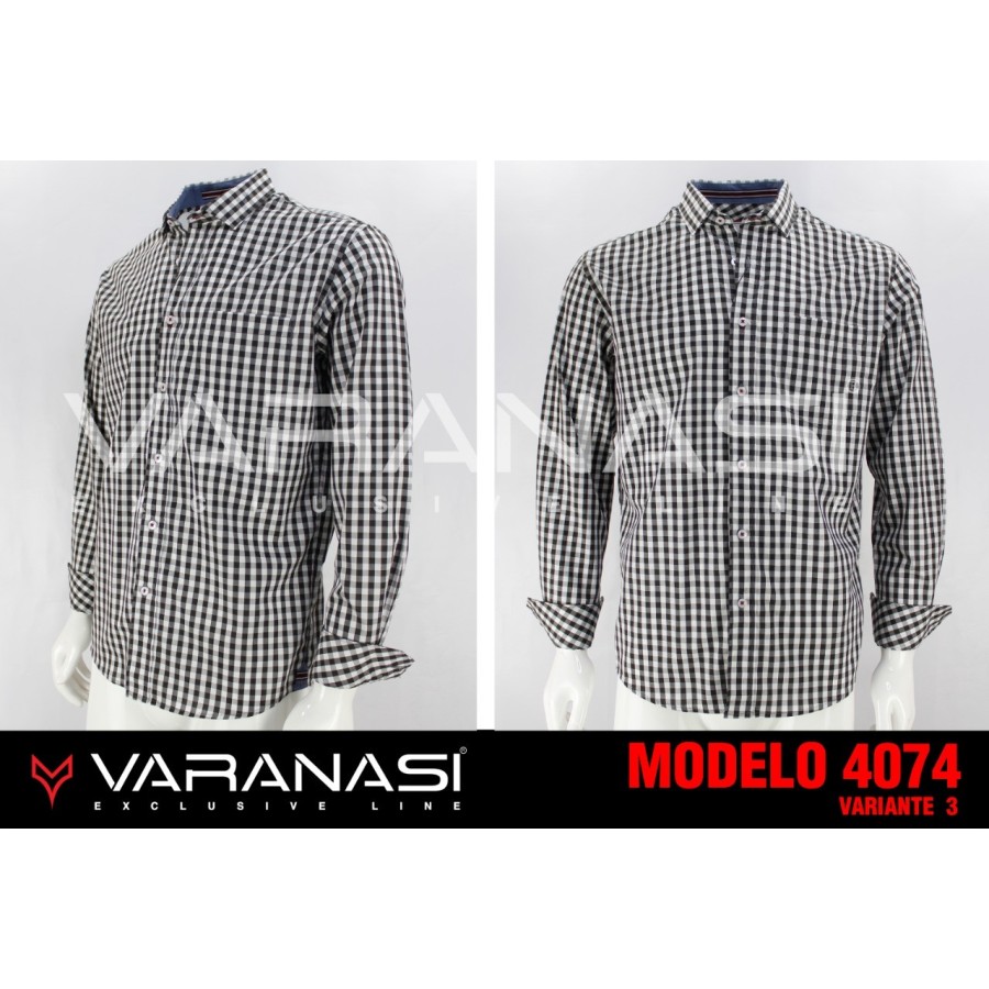 CAMISA CABALLERO MANGA LARGA VARANASI