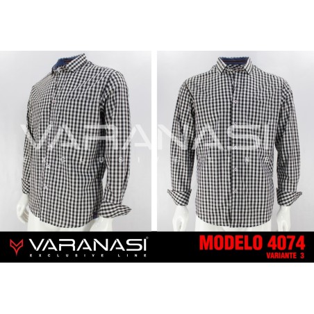 CAMISA CABALLERO MANGA LARGA VARANASI