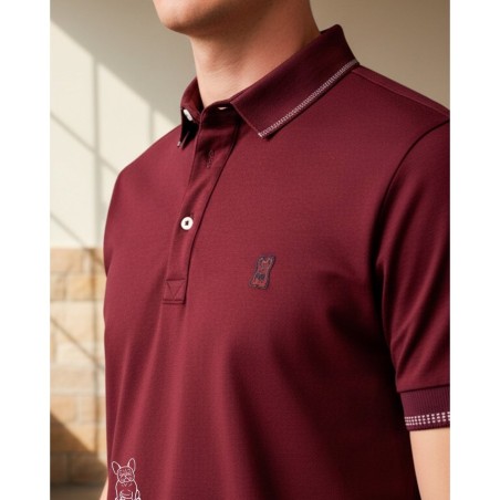 PLAYERA TIPO POLO CABALLERO VARANASI