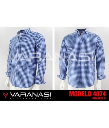 CAMISA CABALLERO MANGA LARGA VARANASI