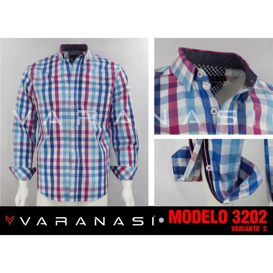 CAMISA CABALLERO MANGA LARGA VARANASI CAMISA CABALLERO MANGA LARGA VARANASI